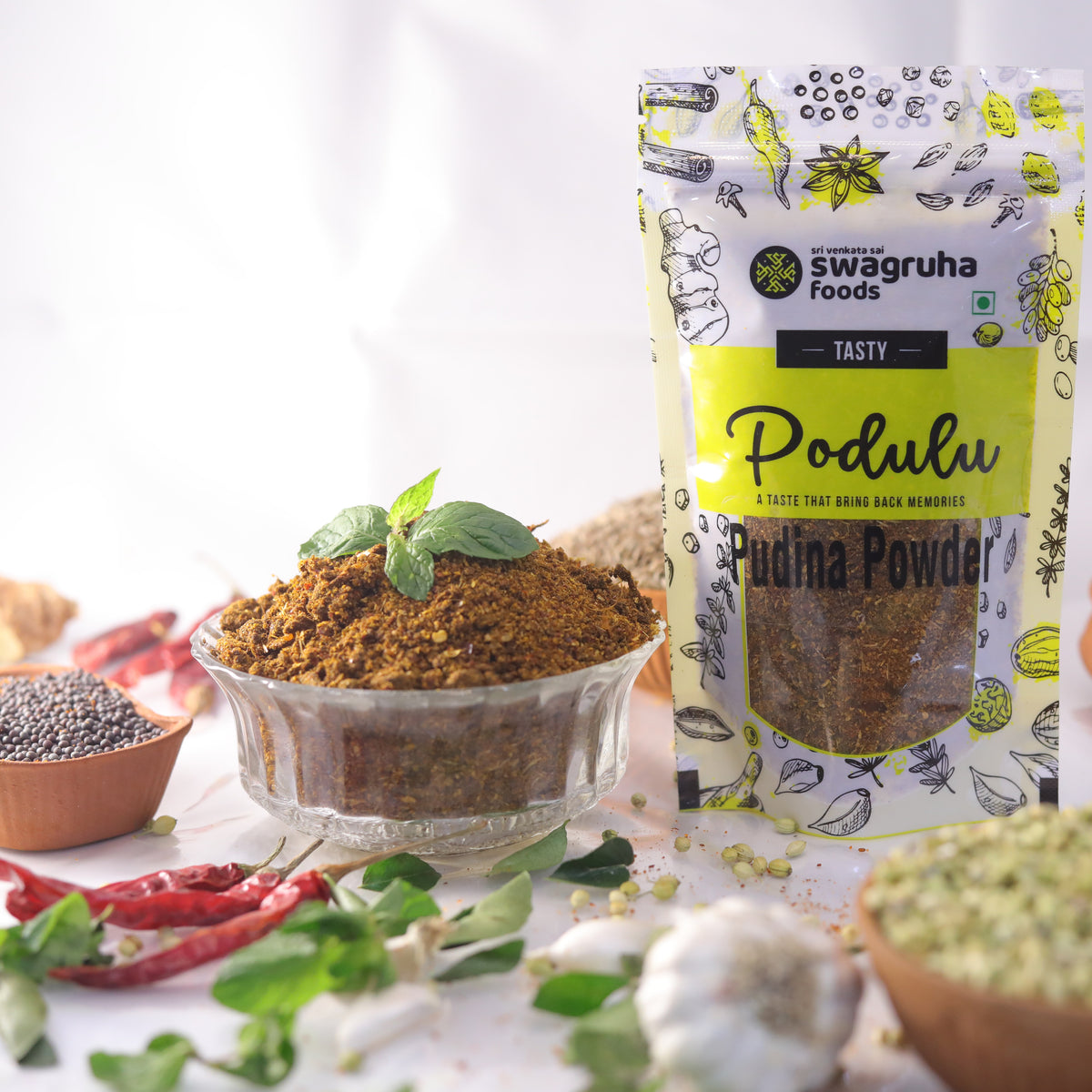 Pudina powder