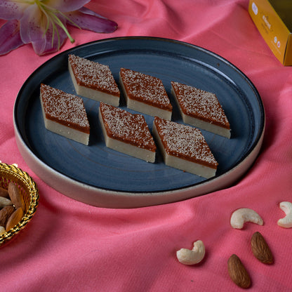 Kaju Anjeer Burfi