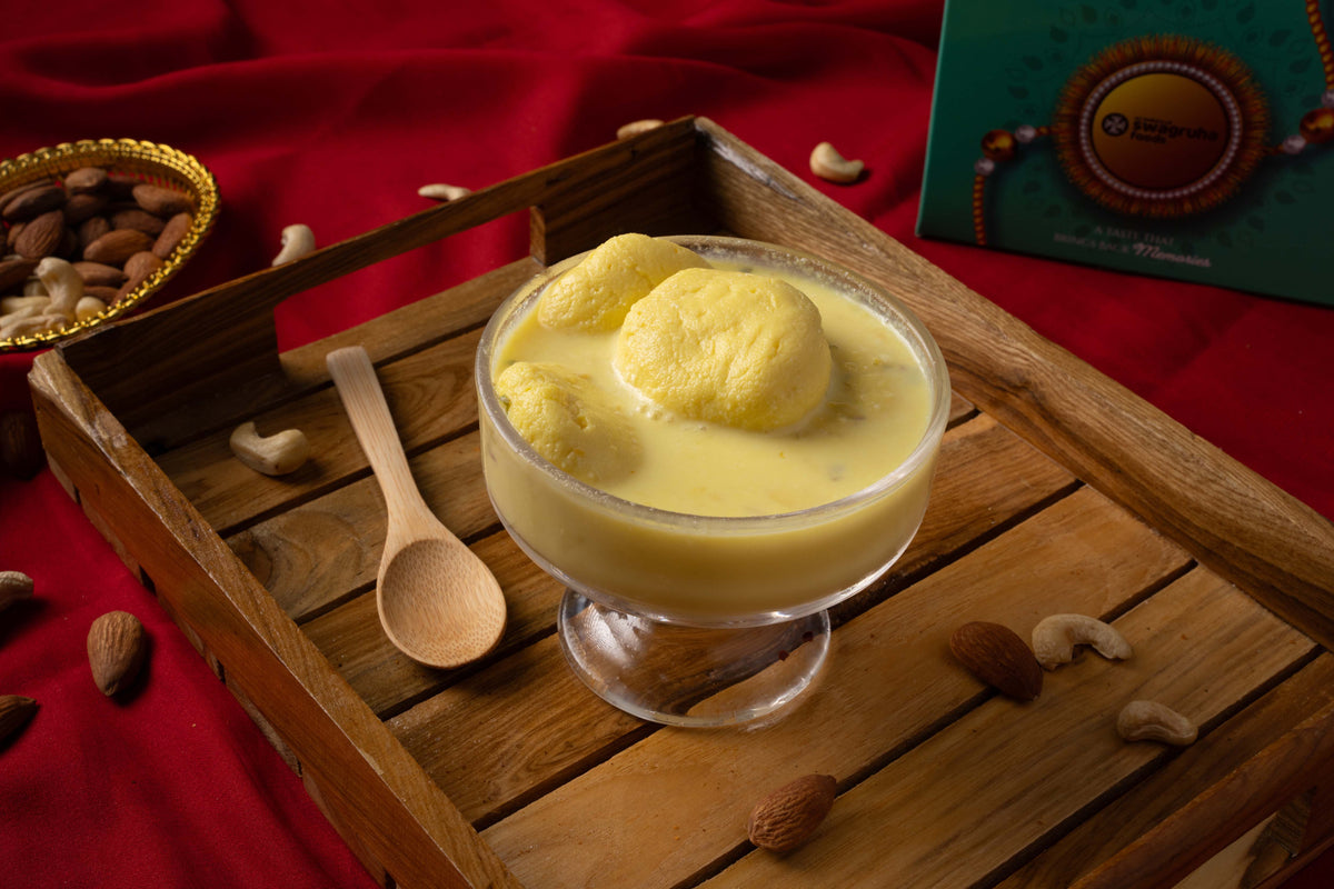 Saffron Rasmalai