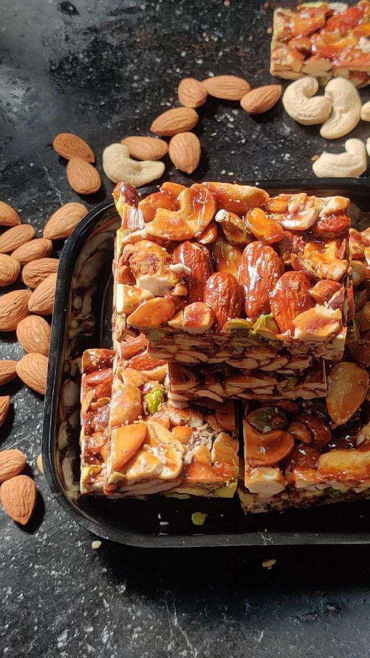 Honey Dry Fruit Chikki