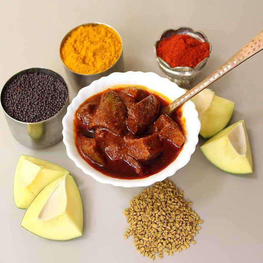 Avakai Pickle Without Garlic