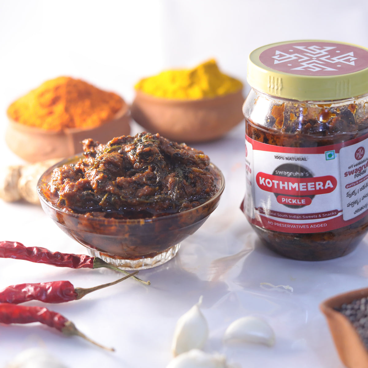 Kothmeera Pickle