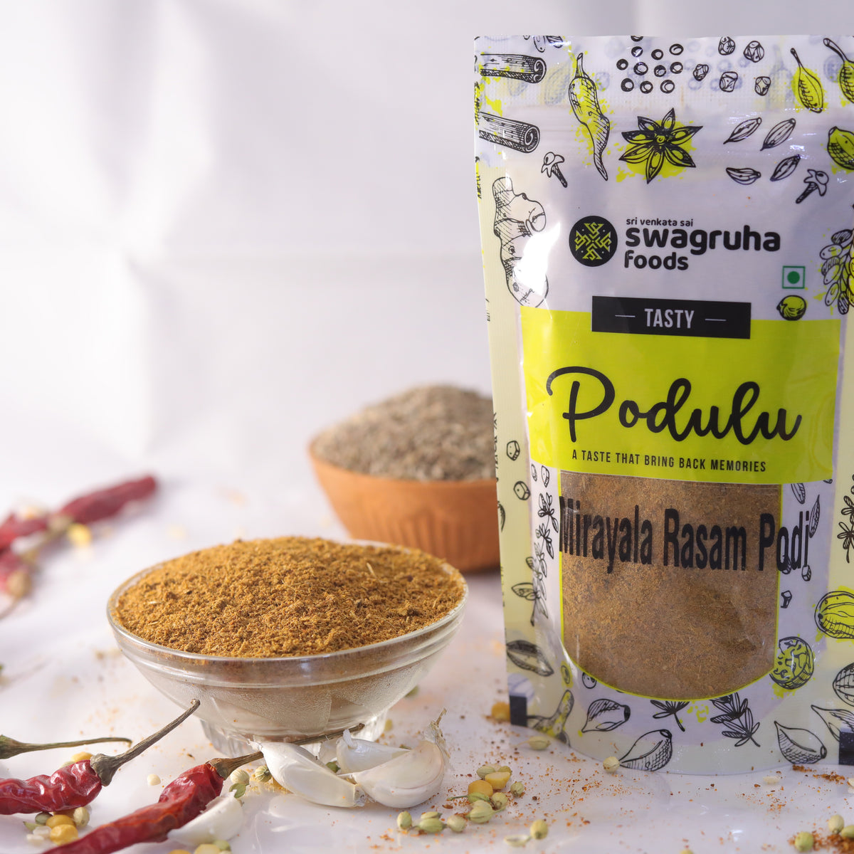 Miryala Rasam Podi